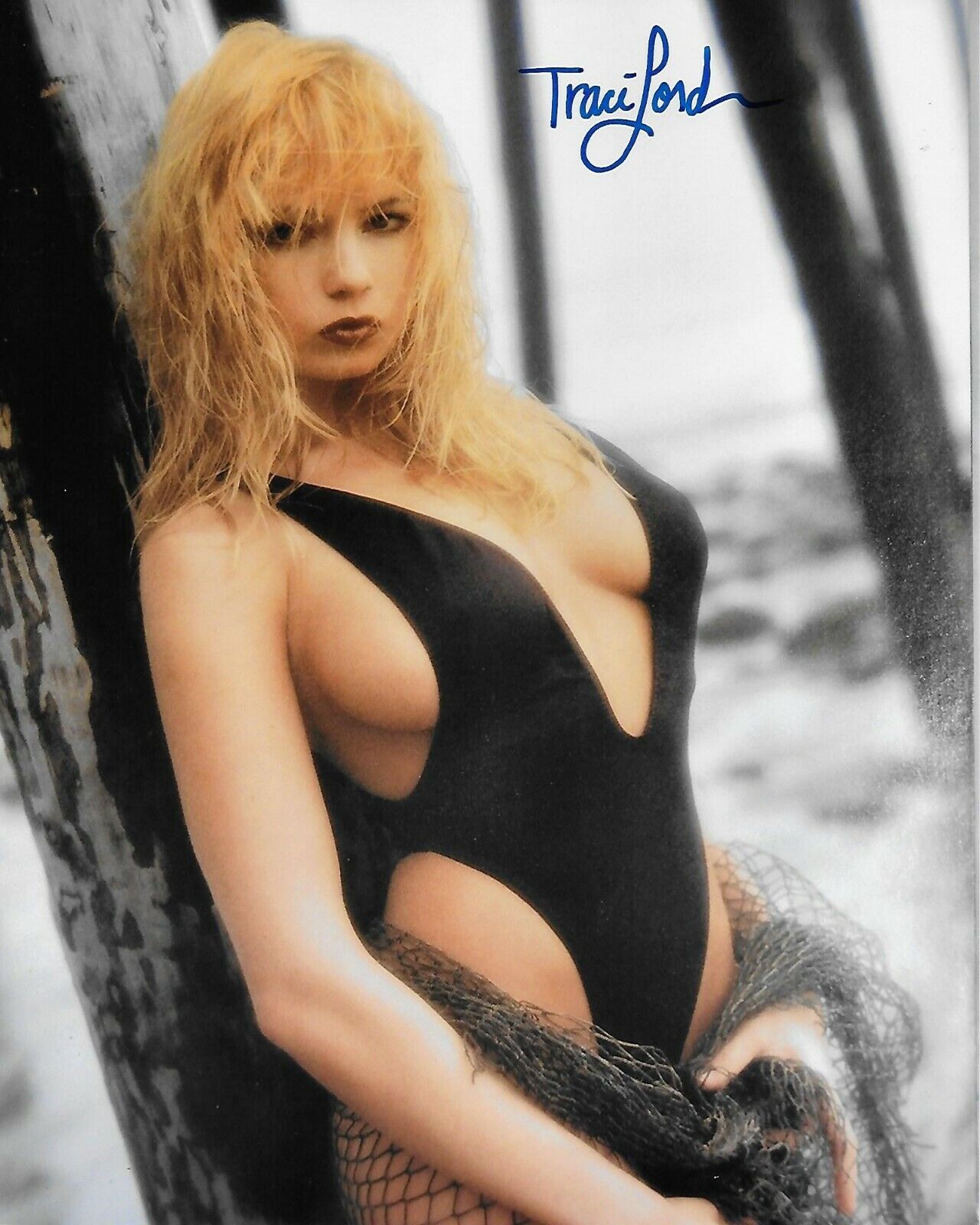 Traci Lords Original In Person Autographed 8X10 Photo Poster painting #28 - Cry Baby