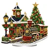 Holiday Series Special Shaped 2D Flat DIY Pearl Art Diamond Painting Ornament