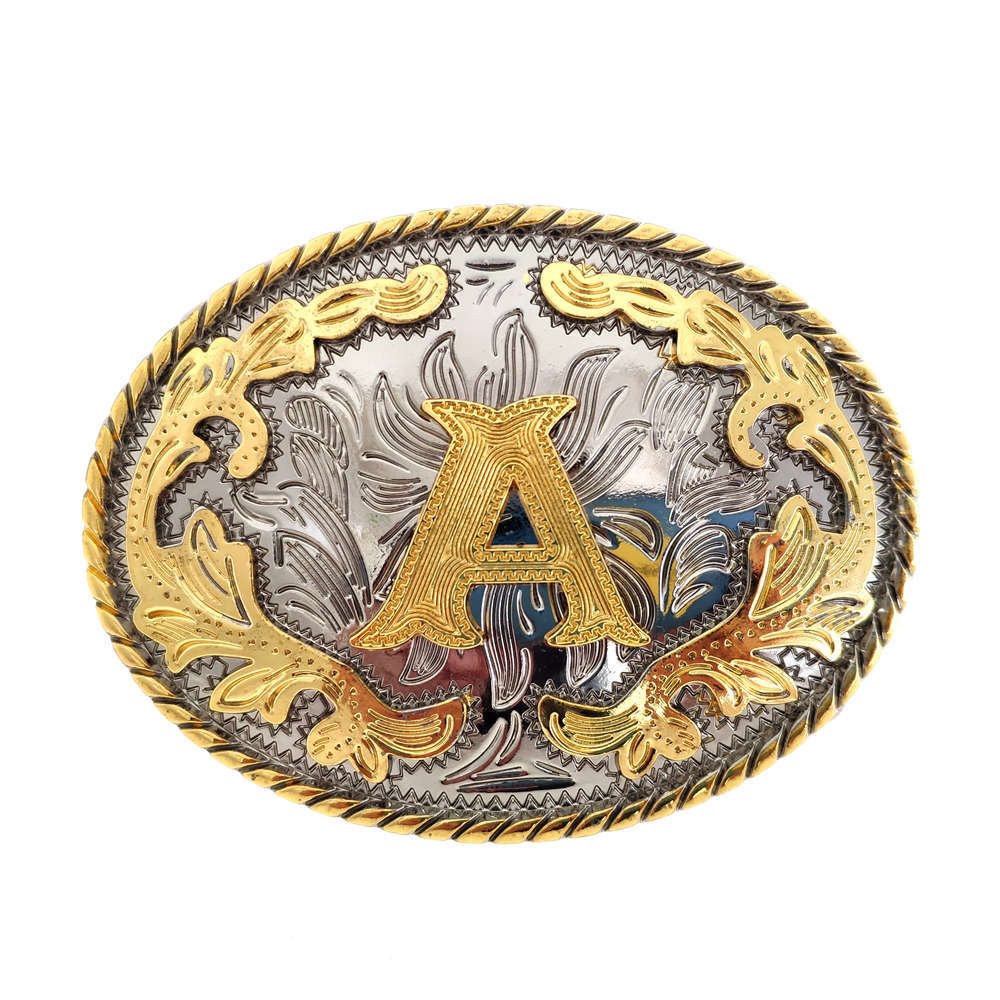 Letter belt buckle