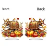>SALE<2D Flat Print Autumn Mailbox DIY Table Top Diamond Painting Ornament Kits