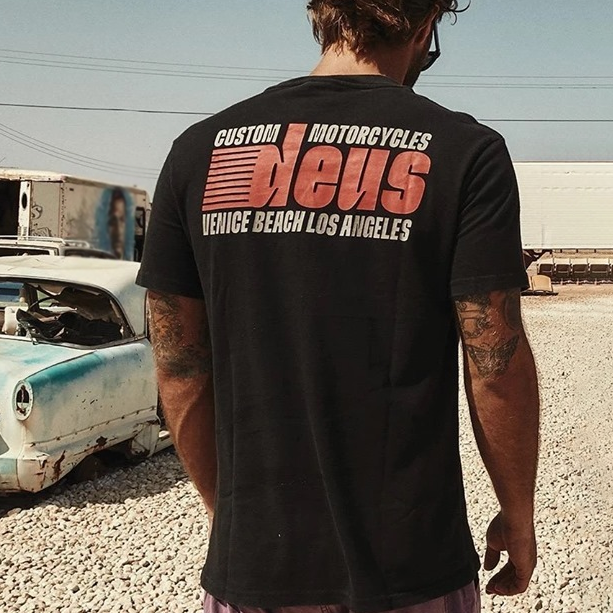 Motorcycle T-shirt-barclient
