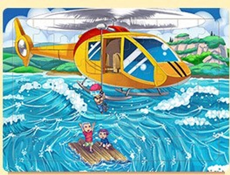 Puzzles Toddler(3-6years) Cartoon Wood Toys