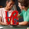 Art Life Series 31214 LOVE Sculpture Building Block Toys