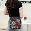 (US Local)Bucket Calf Diamond Painting Shopping Bag Diamond Art Shoulder Bag Commuting Bag Kits