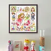 Sleeping Beauty-14CT Stamped Cross Stitch Egyptian Cotton 30*30cm/11.81*11.81in tapestrymarket