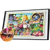 Disney - Rundbohrer Diamantmalerei - 60*40cm (gro&szlig;e Gr&ouml;&szlig;e)