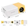 HD 1080P Mini LED Projector 1080P Home Media Player 400 Lumen 320x240 w/ Remote
