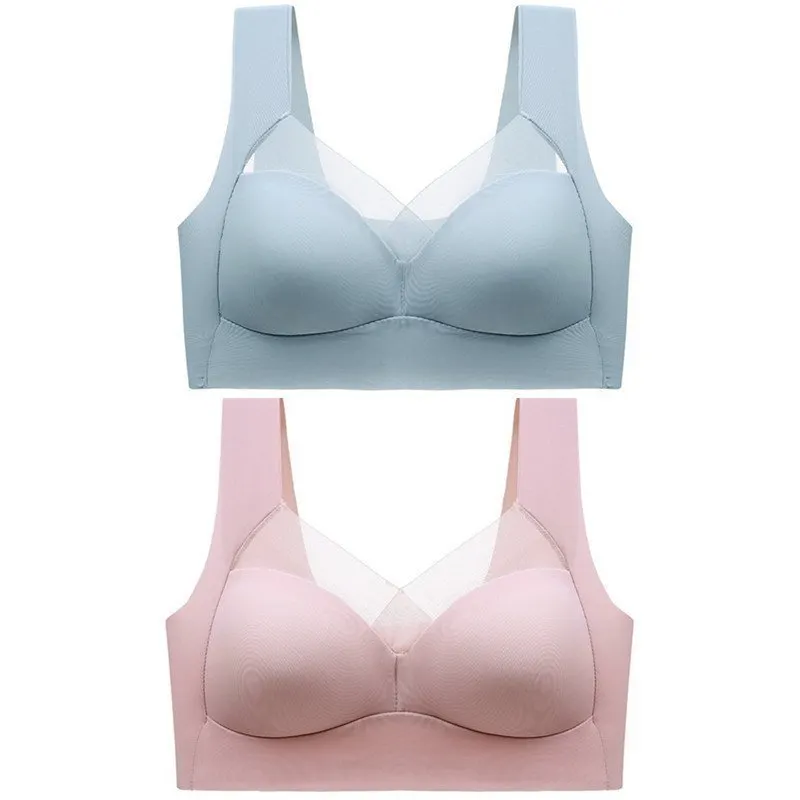 Fashion Deep Cup Bra Summer sexy Push Up Wireless Bras (Size runs the same as regular bras
