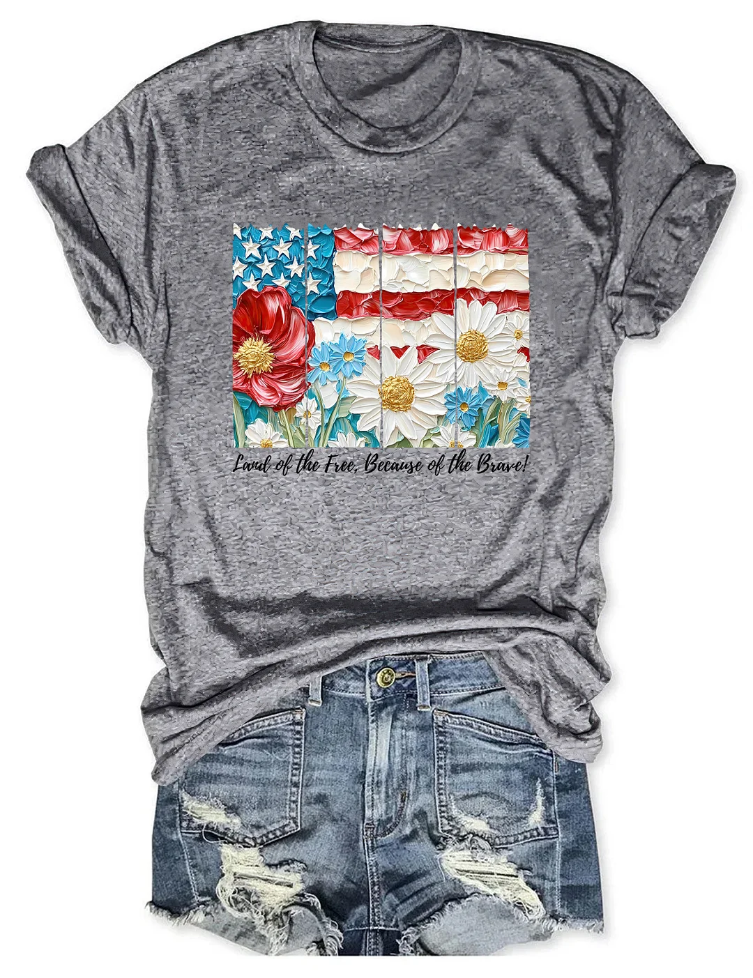 American Flag 4th Of July T-shirt