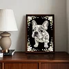 Diamond Painting-DIY Special Shaped Drill Pearl Painting Dog(30x40cm)