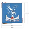 Diamond Painting -DIY Round Drill Crystal Palaces Football Club(50*50 CM)