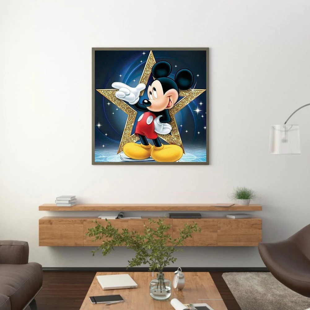 Full Round Diamond Painting 50*50cm - Mickey