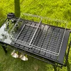 IGT Camping Drain Basket Stainless Steel Storage Basket IGT Table Accessories