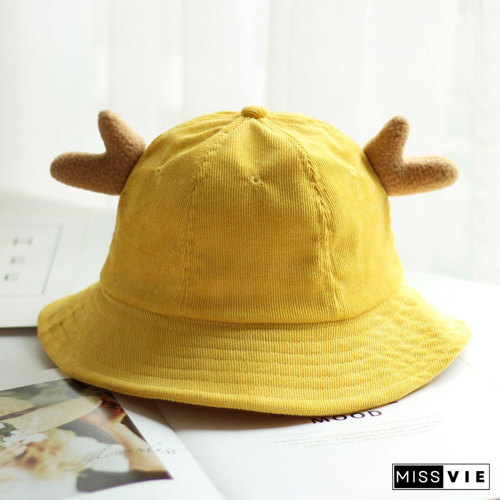 Cat Ears Angel Devil Antlers Fisherman Hat