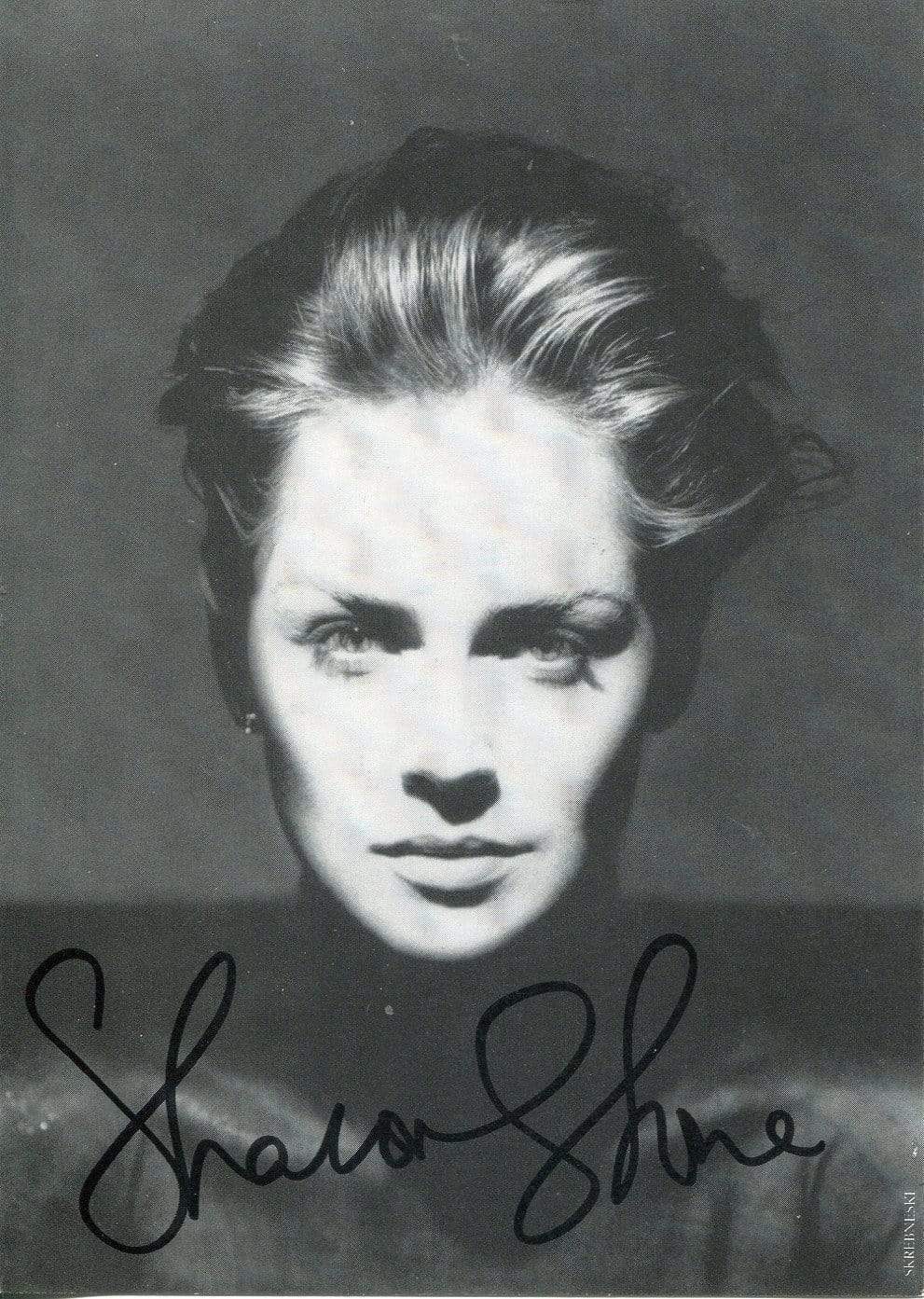 Sharon Stone AUTHENTIC ACTRESS MODEL PRODUCER autograph, signed Photo Poster painting