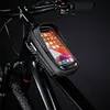 1L EVA Bike Phone Handlebar Bag with Quick Release for Smart Phones 4.7-6.8in