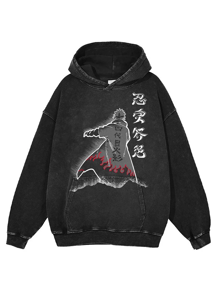 Minato Cloak Vintage Hoodie