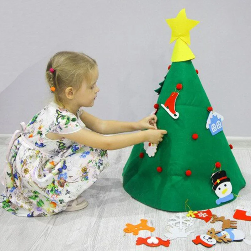 DIY Felt Christmas Decoration Pendant