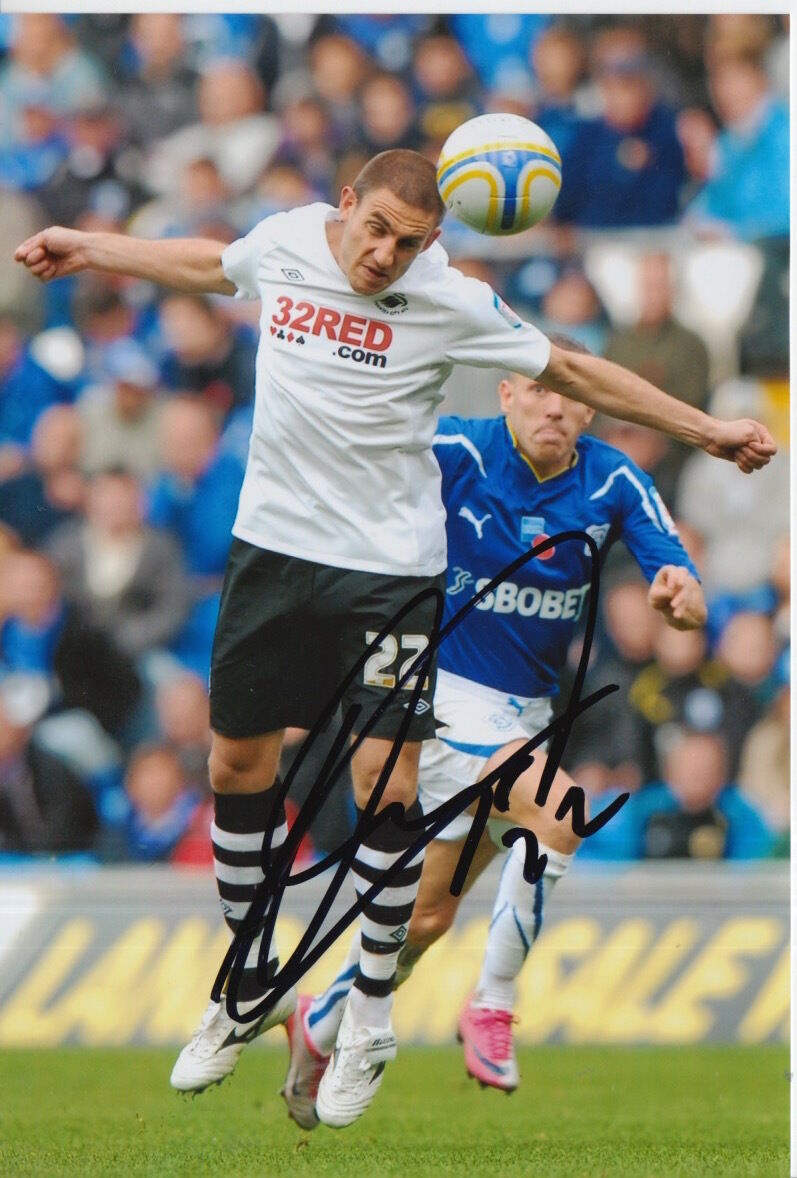 SWANSEA CITY HAND SIGNED ANGEL RANGEL 6X4 Photo Poster painting 3.