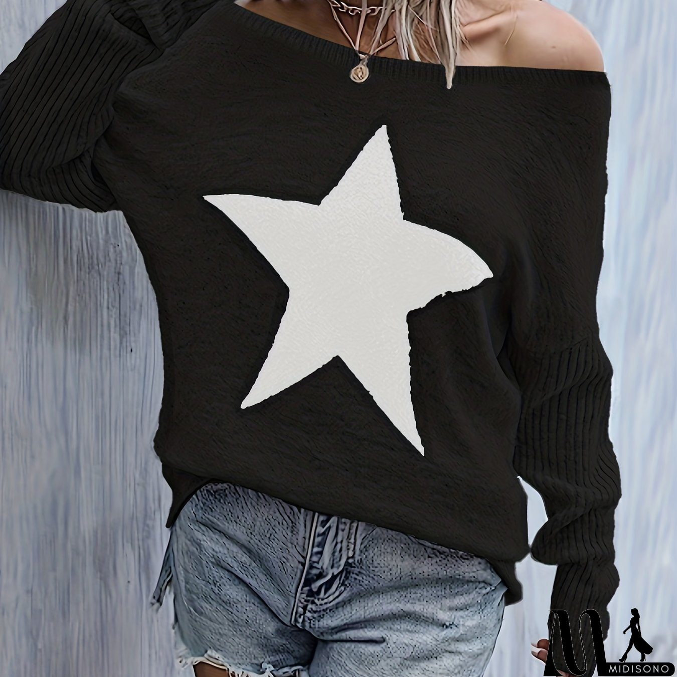 MidiSono - Elegant and Casual winter Pullover