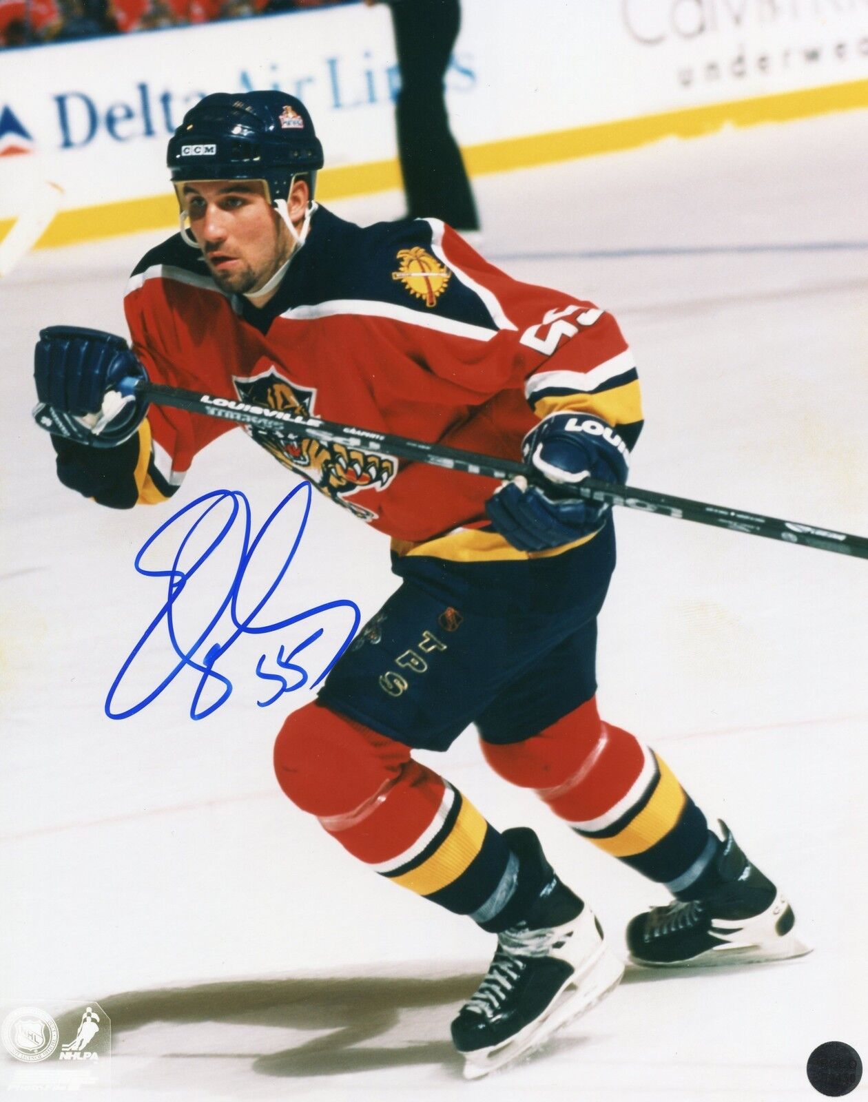 Ed Jovanovski 8x10 Photo Poster painting Signed Autographed Authenticated COA Florida Panthers