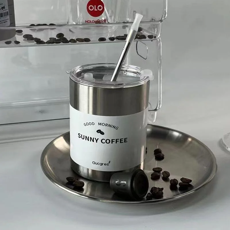 Coffee Cups- Primary Colors-Sunny Sliver