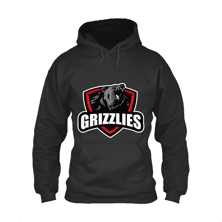 Grizzlies Bear Vancouver Grizzlies, Basketball Classic Hoodie
