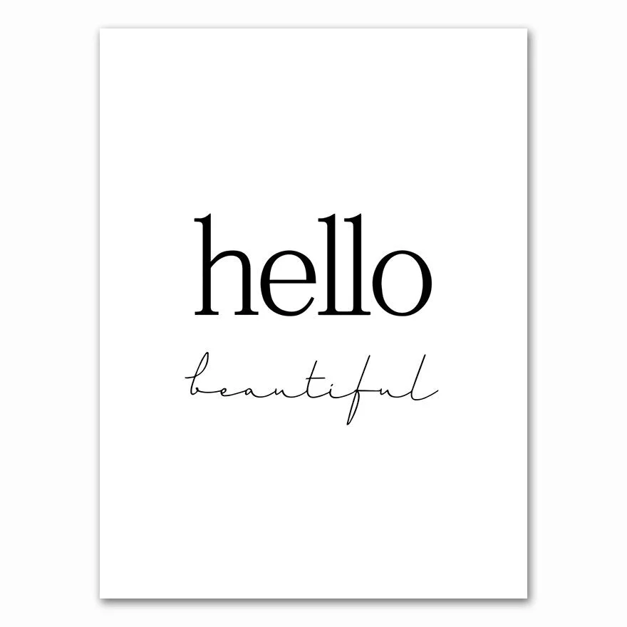 Live Love Laugh Inspiring Quotes Wall Art Canvas Painting Black White Wall Poster Prints For Living Room Modern Home Decor AL132