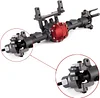 AMK Aluminum Alloy 1/10 RC Crawler AR44 SCX10 II 90047 90046 AX90060 Builders Kit Upgrade (Red Axle Set)