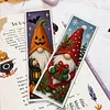 Gnome Seasons-14CT Stamped Cross Stitch Bookmark Single-Sided 20x30cm
