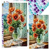 Poppies Home-Full Round Diamond Painting(40x70cm)