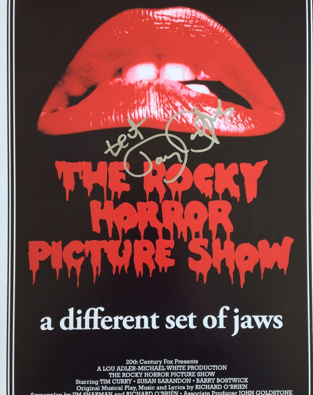 GFA The Rocky Horror Picture Show * BARRY BOSTWICK * Signed 11x14 Photo Poster painting AD1 COA