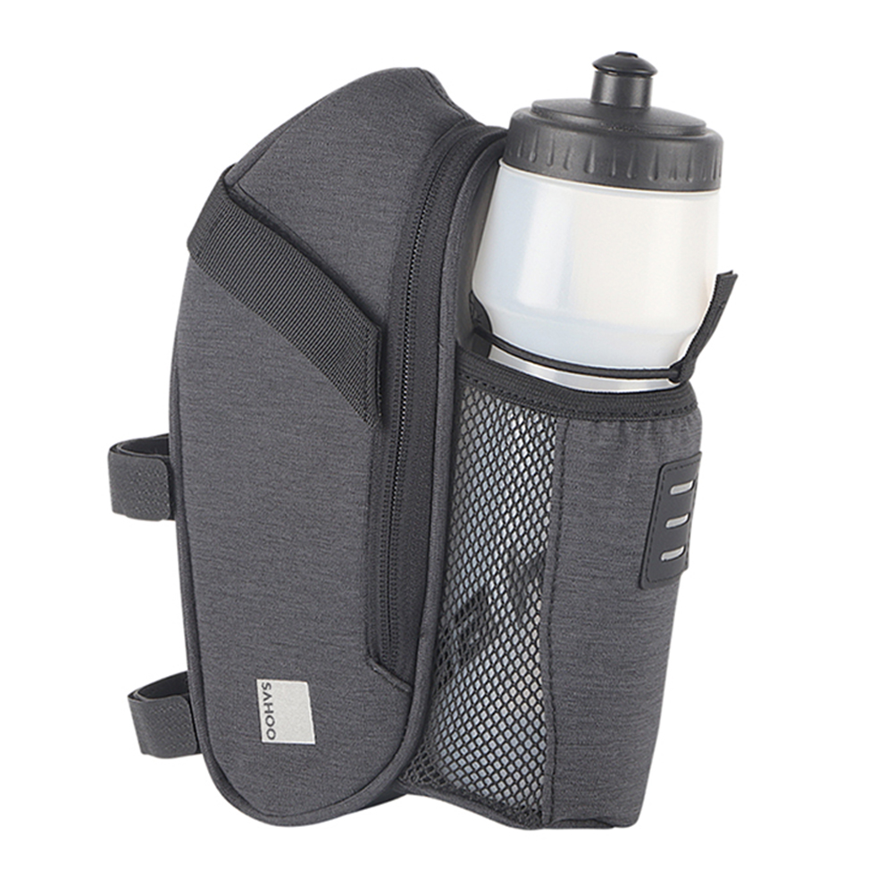 

SAHOO Bicycle Saddle Bag Cycling Water Bottle Pocket MTB Bike Rear Pouch, 501 Original