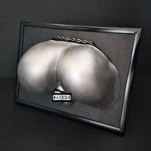 pornhint Pornhint BDSM Gay Ass Art Sculpture - Fetish Bondage Man's Butt - Queer LGBT Home Decor