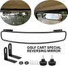 Rear View Mirror Folding Golf Cart Side View Mirror for Golf Carts Club Car (B)
