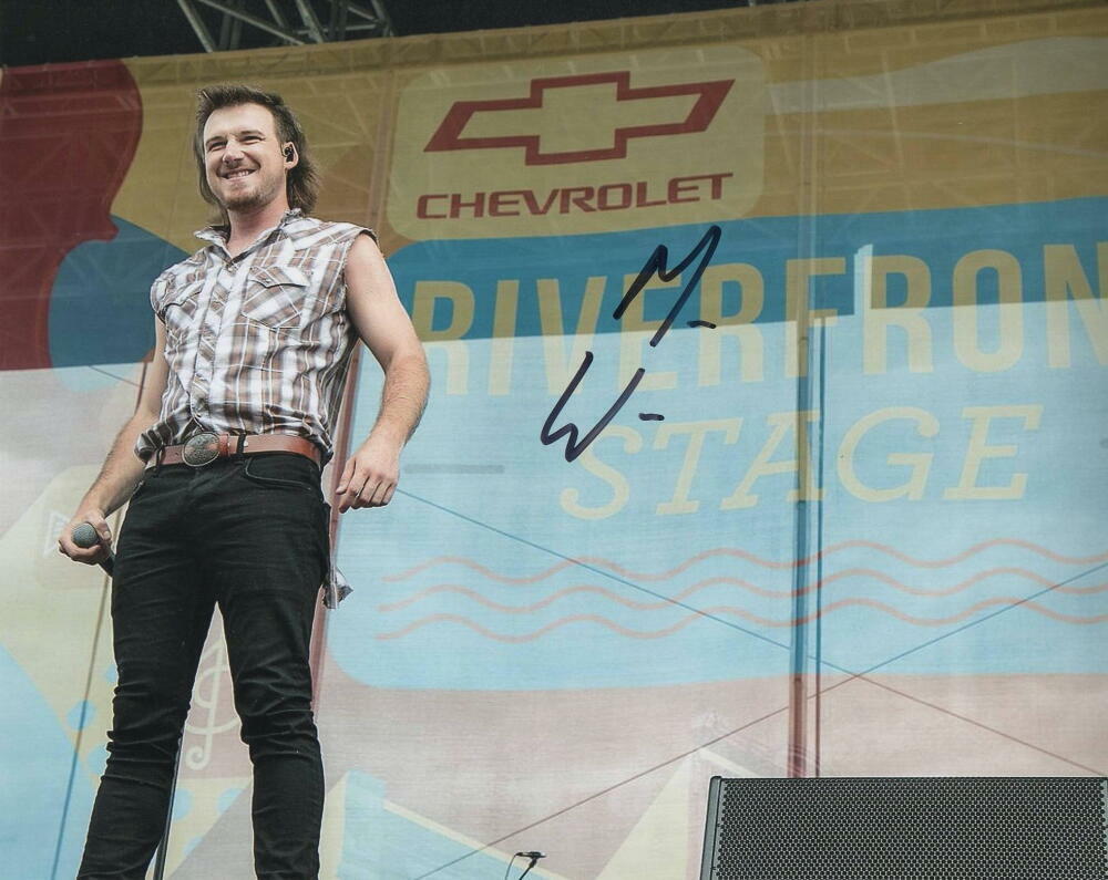 MORGAN WALLEN SIGNED AUTOGRAPH 8X10 Photo Poster painting - COUNTRY MUSIC STUD, IF YOU KNOW ME