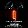 SMART BLUETOOTH BIKE LOCK LIGHT BRAKE SENSING SADDLE TAILLIGHT USB-C IPX6 WATERPROOF