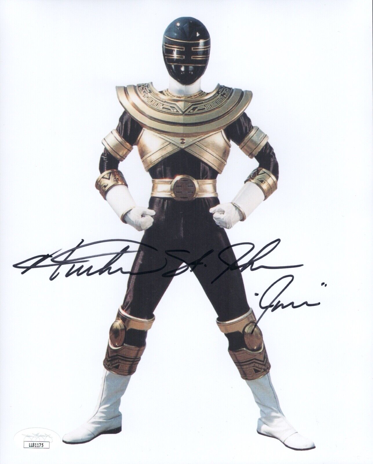 AUSTIN ST. JOHN Signed MIGHTY MORPHIN POWER RANGERS 8x10 Photo Poster painting Autograph JSA COA