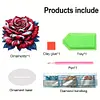 >SALE<Flower Special Shaped Diamond Painting Tabletop Ornaments Kit Home Table Decor