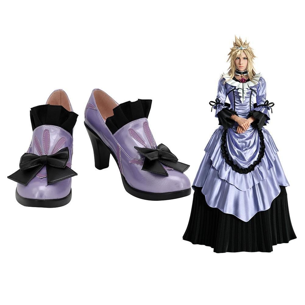 final fantasy vii remake cloud strife Cosplay Shoes Halloween Boots
