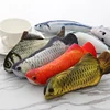 1PC Artificial Fish Plush Pet Cat Puppy Dog Toys Sleeping Toy Cat Mint Catnip Toys Cute Fish Tank Aquarium Decoration