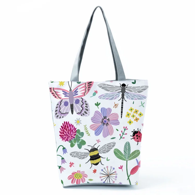 Zipped Tote Bag - Sunflower
