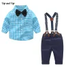 Baby Boy Set Suit Cotton Formal Outfits Sets 2 Pcs