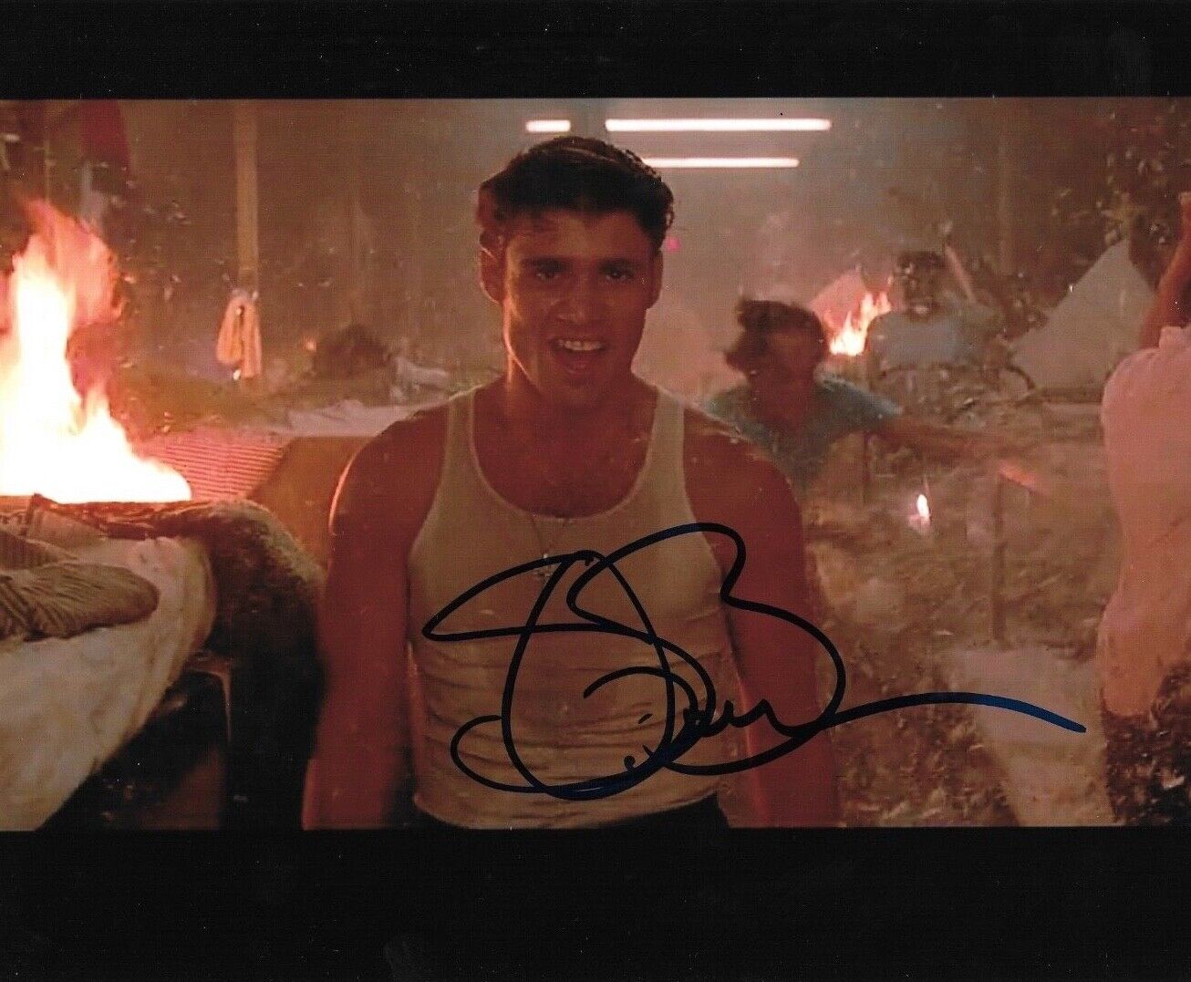 * STEVEN BAUER * signed 8x10 Photo Poster painting * SCARFACE MANNY * PROOF * COA * 31