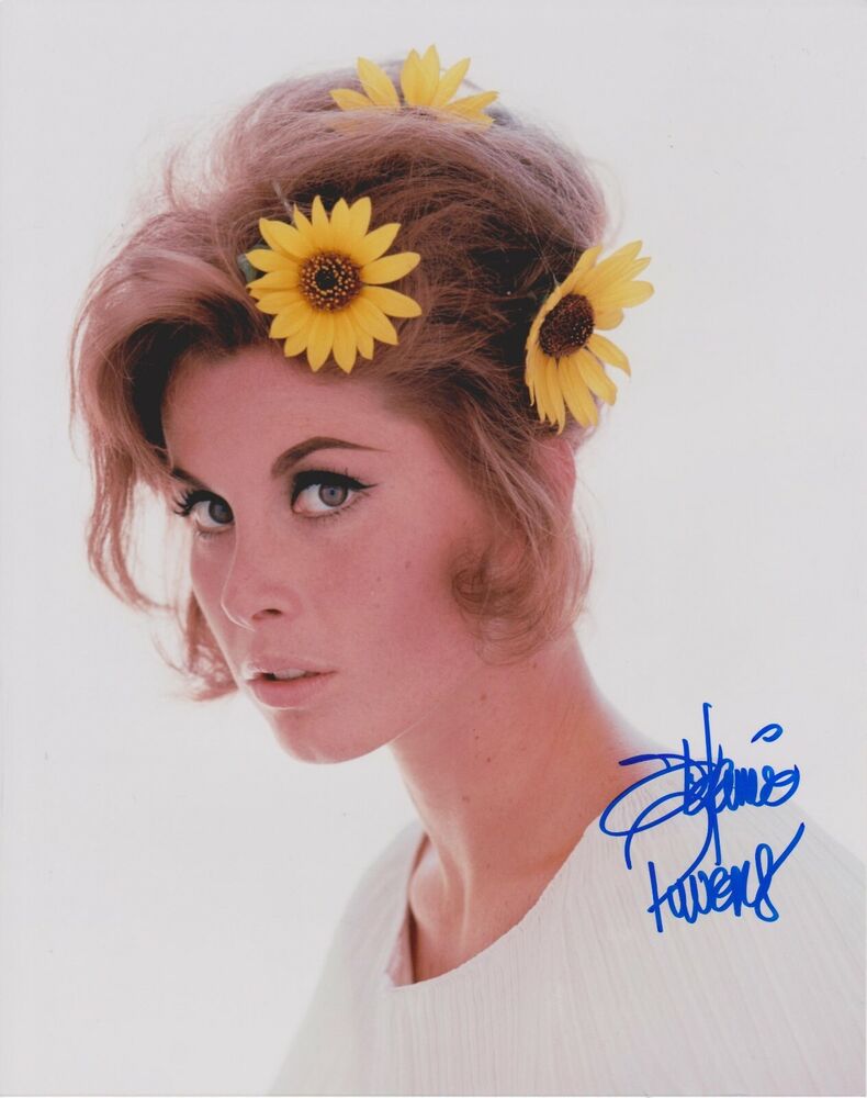 Stefanie Powers Original 8X10 Photo Poster painting #3 Signed In Person At Hollywood Show