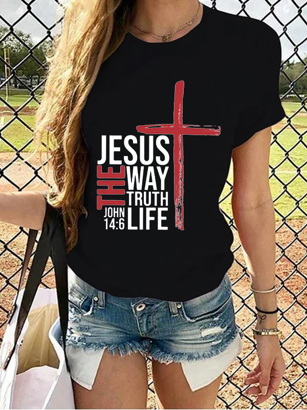 Jesus The Way Truth Life Tee