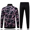 25/26 PSG black starry sky long zipper Training Jacket Set
