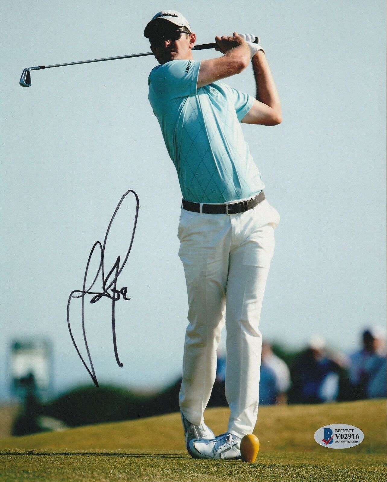 JUSTIN ROSE Signed 8x10 Photo Poster painting with Beckett COA