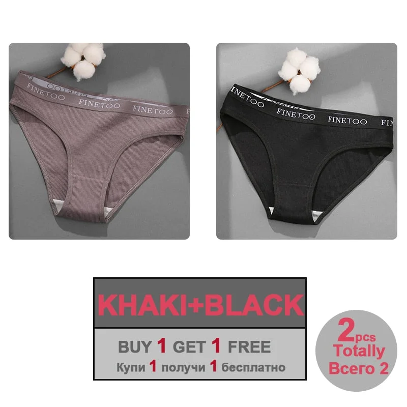 Sexy Cotton Panties for Woman Underwear Soft Letter Belt Women's Underpants Girls Lingerie Briefs Comfort Ladies Intimate M-XL