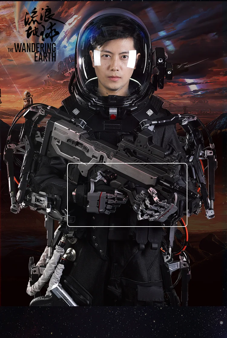 Pre-order Killerbody 1:1 wearable suit - genuinely authorized by "The Wandering Earth" Surface rescue team mechanical exoskeleton palm